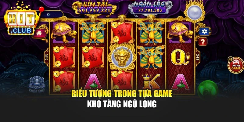 Biểu tượng trong tựa game kho tàng ngũ long