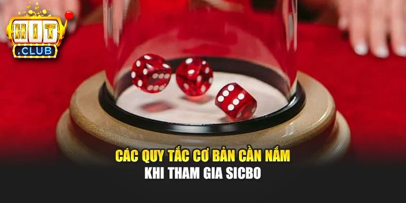 Các quy tắc cơ bản cần nắm khi tham gia Sicbo