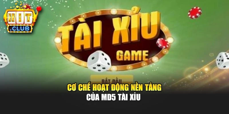 Cơ chế hoạt động nền tảng của MD5 Tài Xỉu