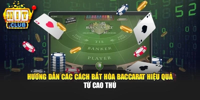 Hướng Dẫn Các Cách Bắt Hòa Baccarat Hiệu Quả Từ Cao Thủ