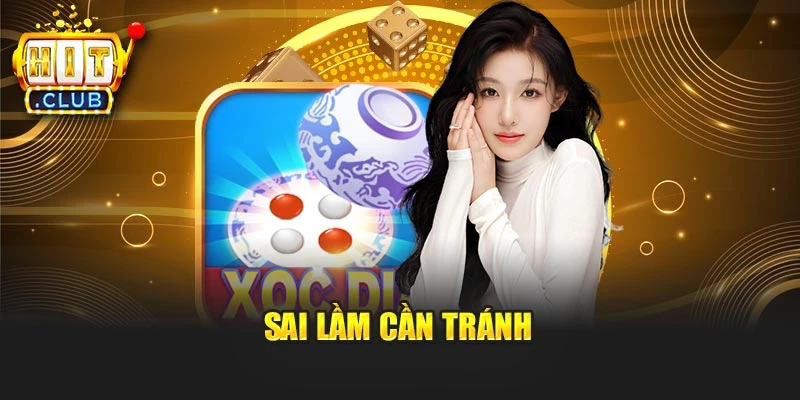 Sai lầm cần tránh